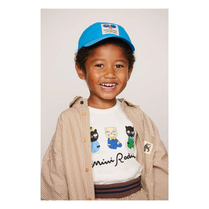 Mini Rodini - Striped Organic Cotton Poplin Shirt | Brown