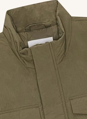 NN.07 - Perry 8280 Sleeveless Vest Made from Recycled Fibers | Khaki