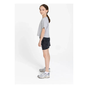 Finger in the Nose - Denim Eva Shorts | Denim Gray