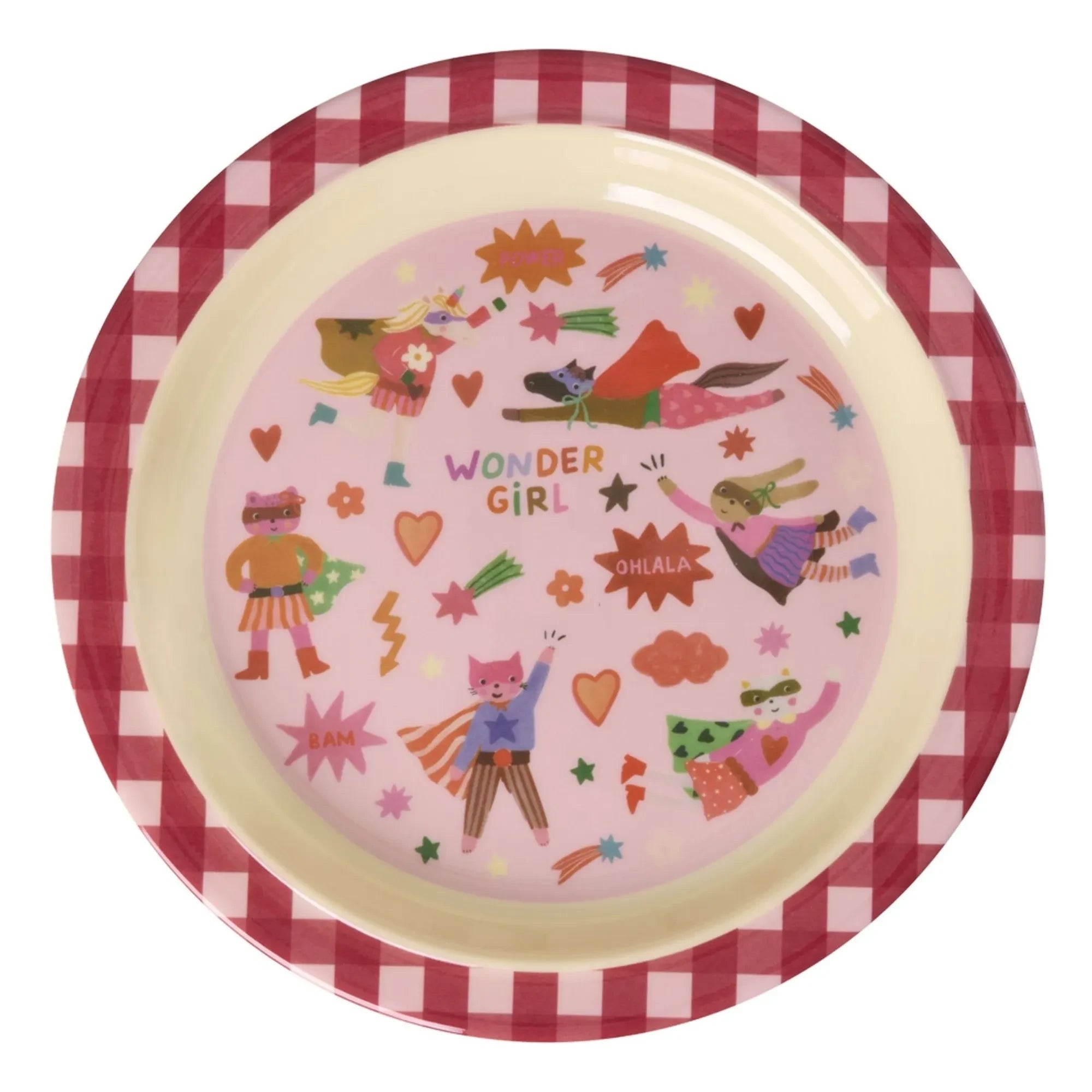 Rice - Melamin tabak Hero | Pembe