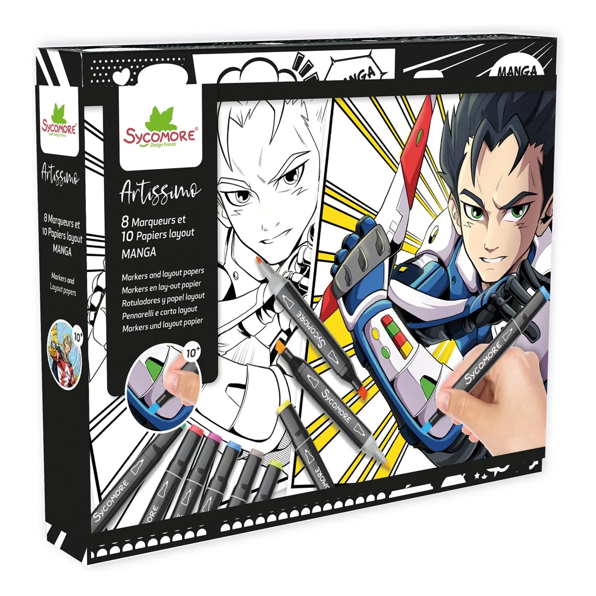 Sycomore - Manga - Layout & Hero Markings