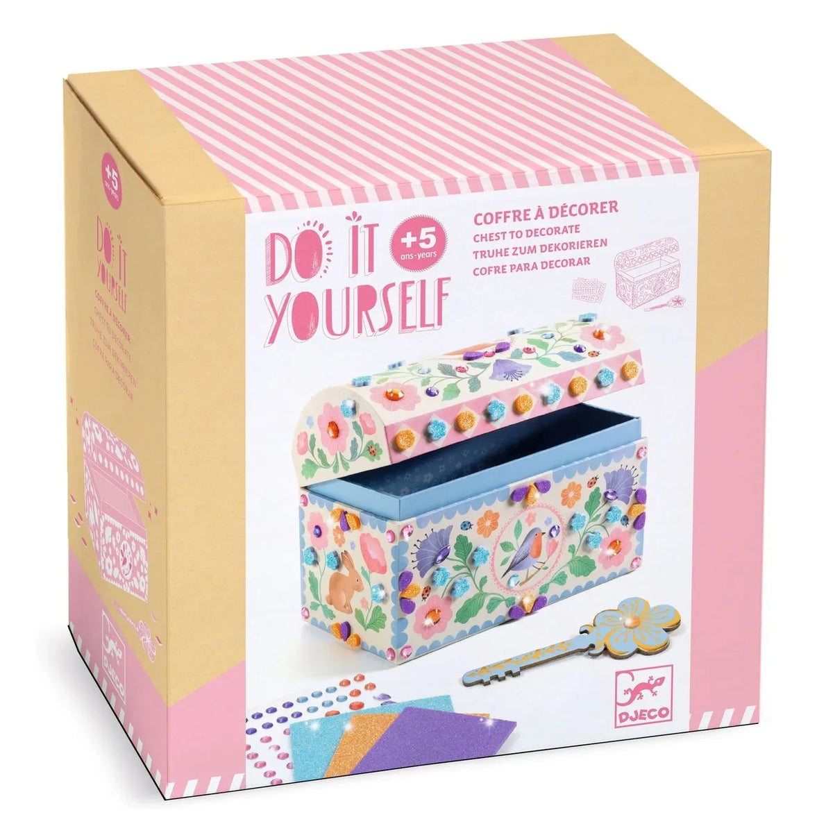 Djeco - "Precious Treasures" Decorative Box