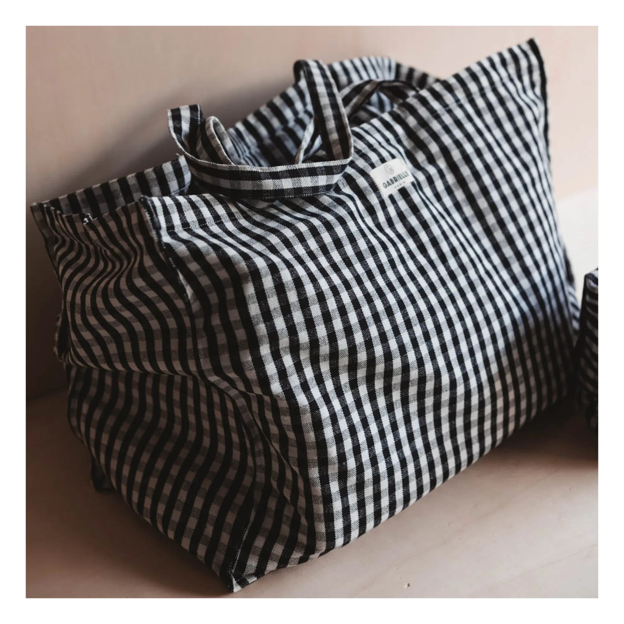 Gabrielle Paris - Gingham Evening Bag | Black