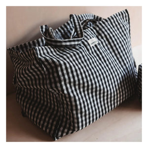 Gabrielle Paris - Gingham Evening Bag | Black