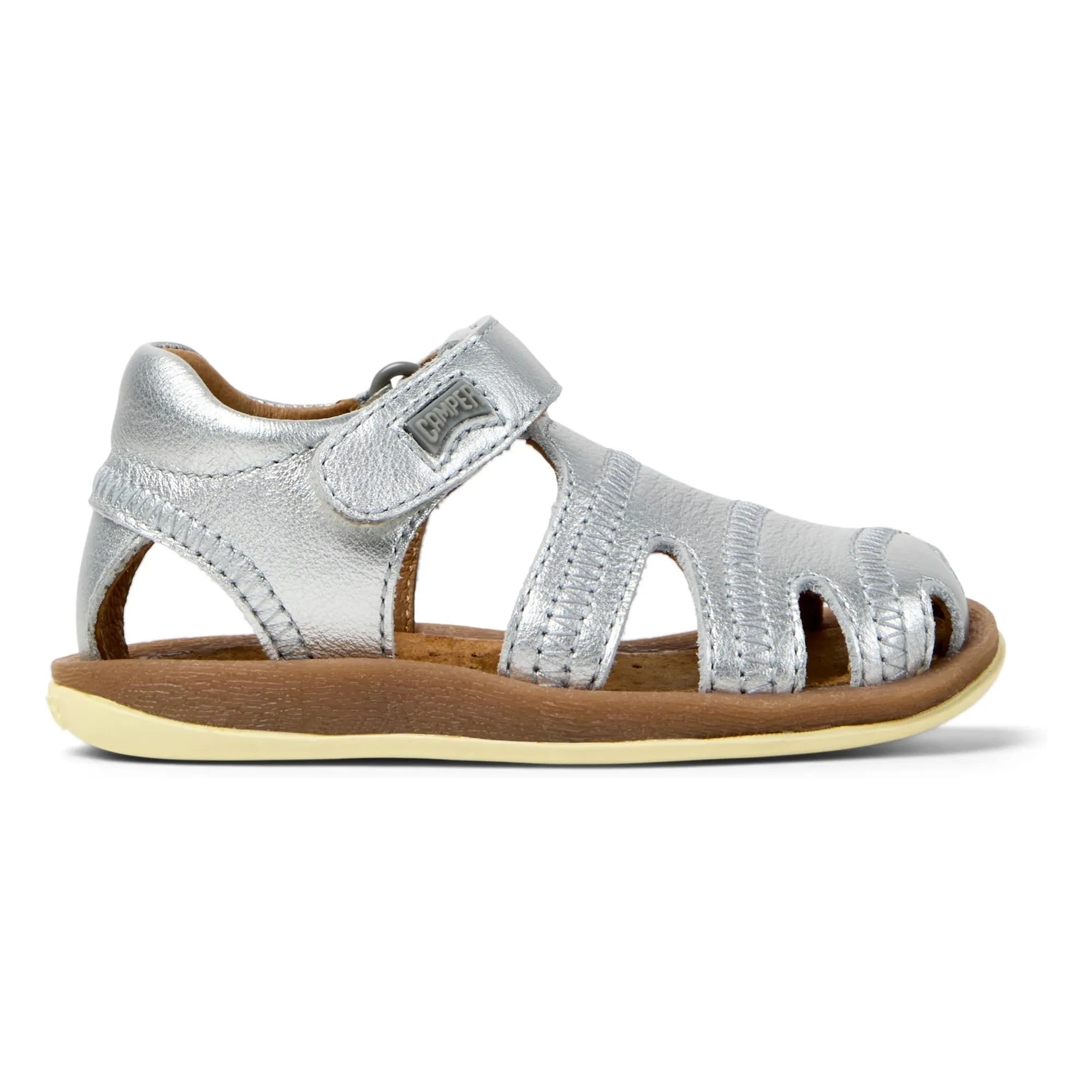 Camper - Bicho Baby Sandals | Silver