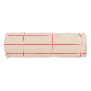 Nobodinoz - Organic cotton bolster pillow | Powder Pink