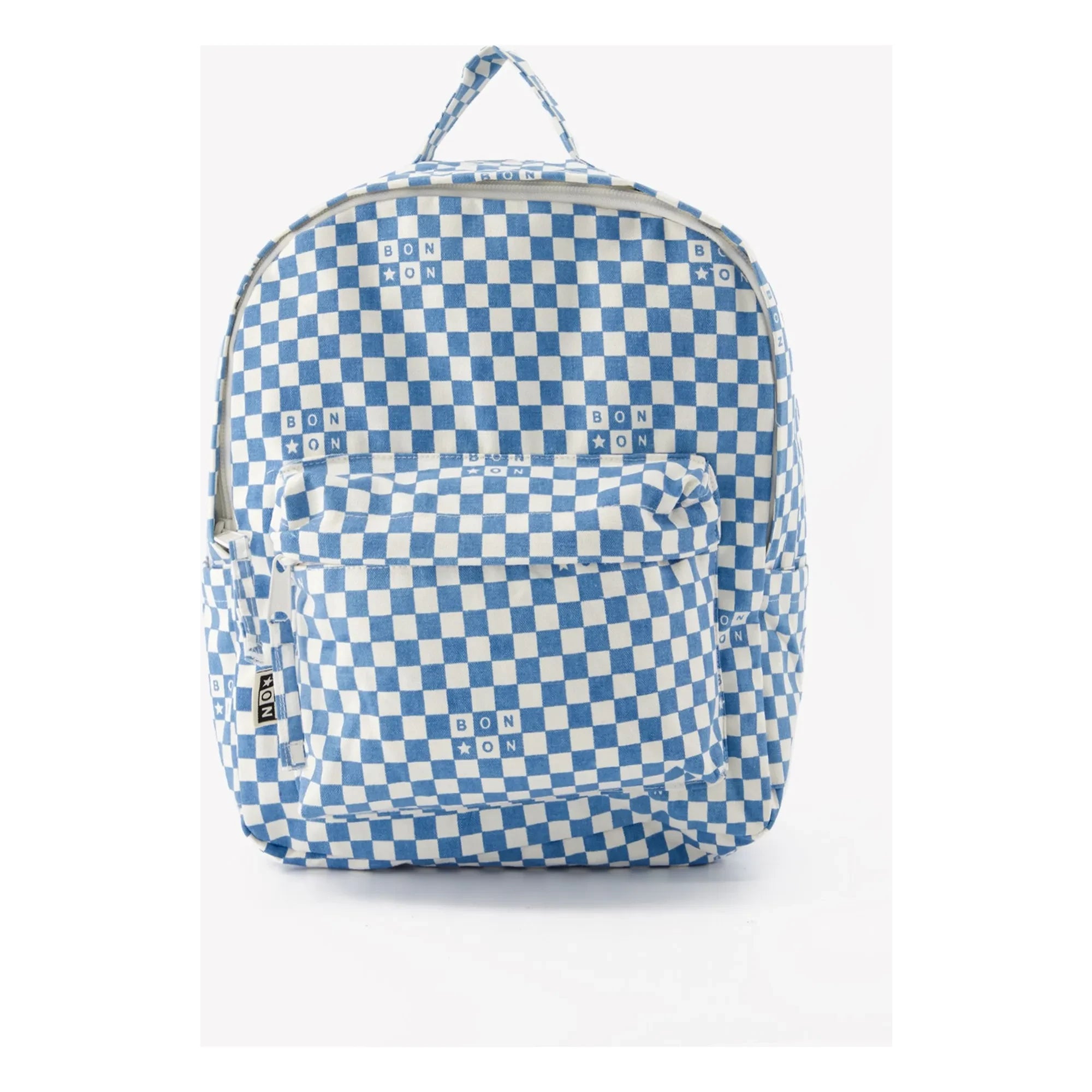 Bonton - PM Carreaux Backpack | Indigo Blue