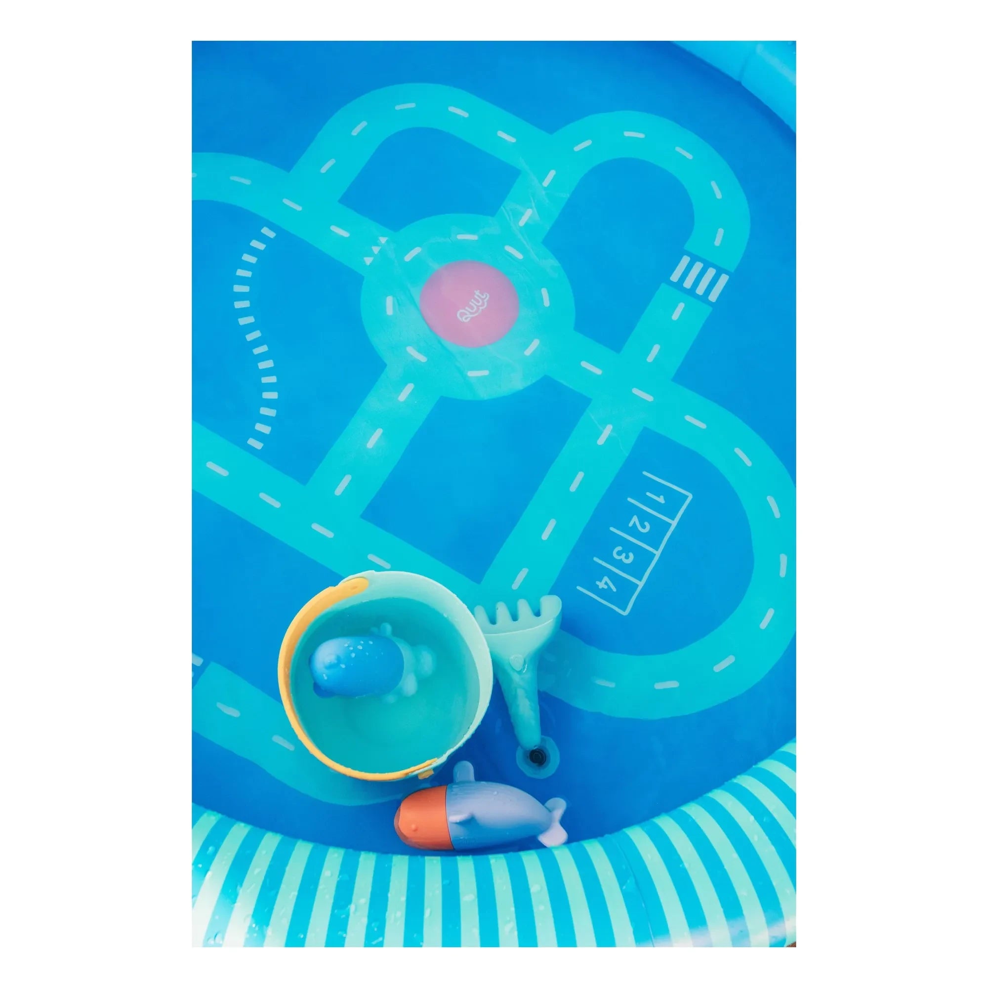Quut - Dippy Inflatable Pool | Blue