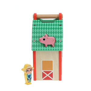 Vilac - Shape Matching Farmhouse - Ingela P. Arrhenius