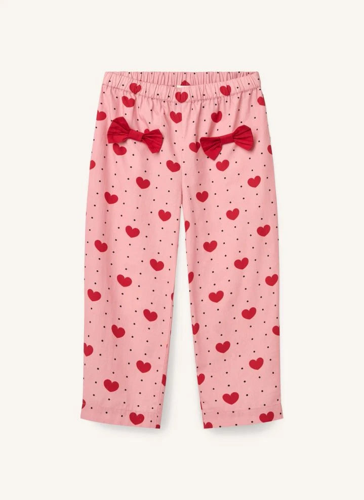 Copenhagen Colors - Organic Cotton Heart Pants | Pink