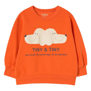 Tinycottons - Sweat Dogs Tiny & Tiny Organic Cotton | Orange