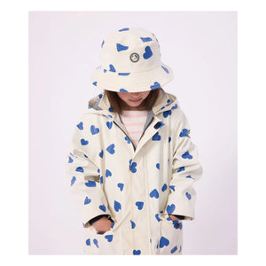 Petit Bateau - Bob Hearts Recycled Fiber | Ecru
