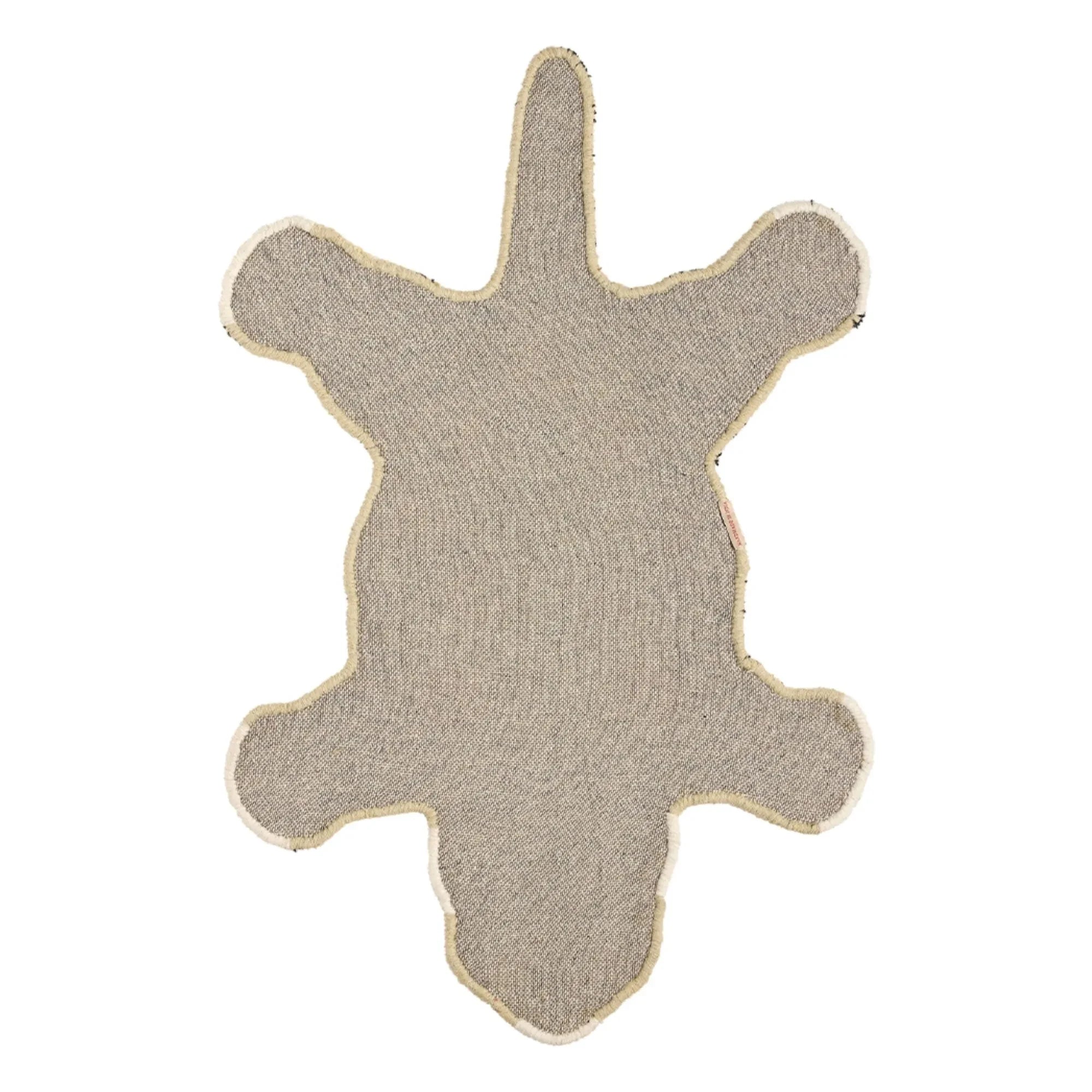 Doing Goods - Leopard Pattern Floral Rug | Beige
