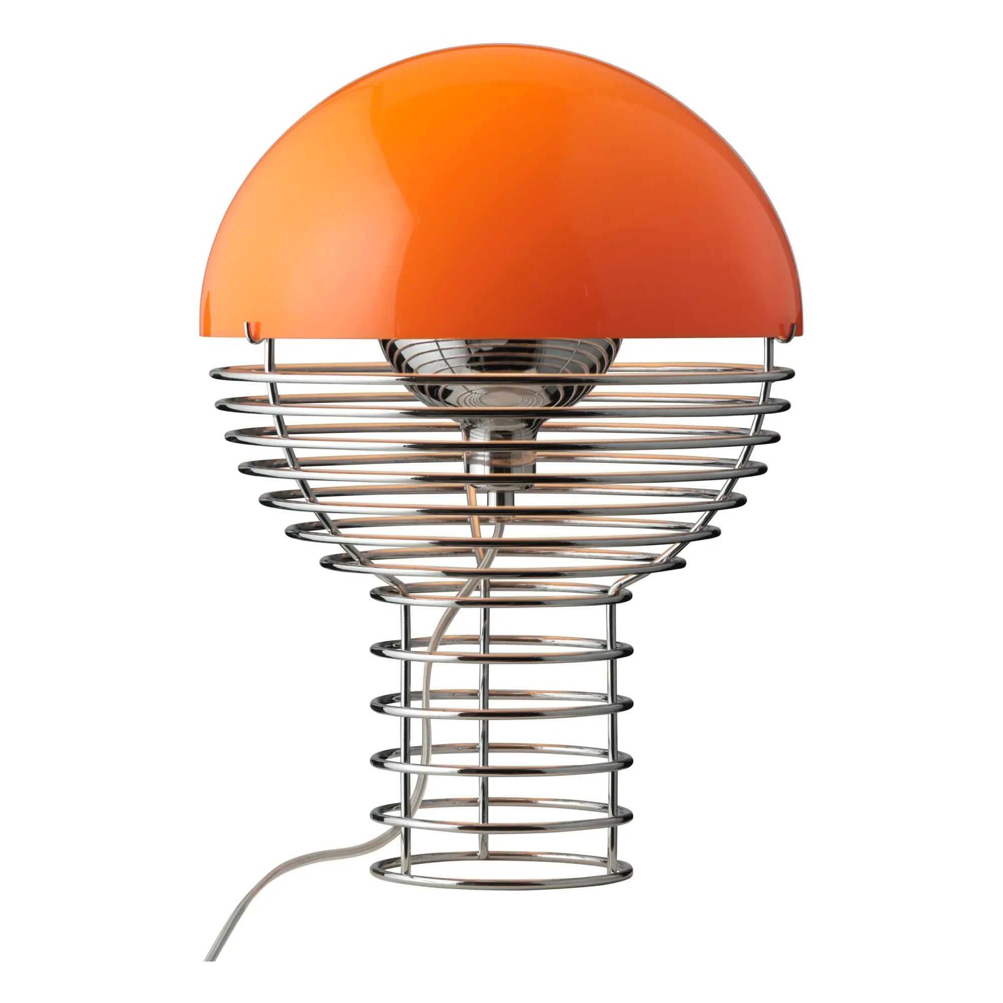 Verpan - Wire table lamp - Verner Panton | Orange