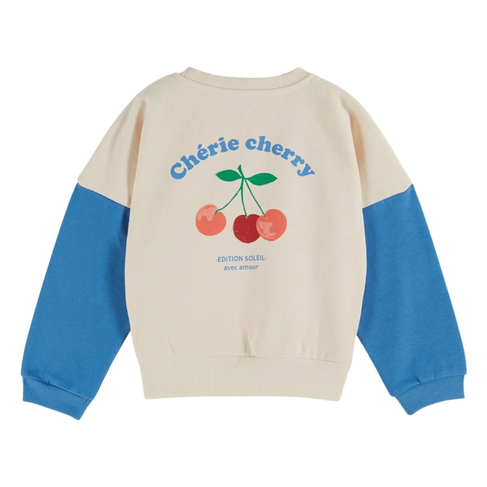 Emile and Ida - Cherry Sweatshirt | Krem