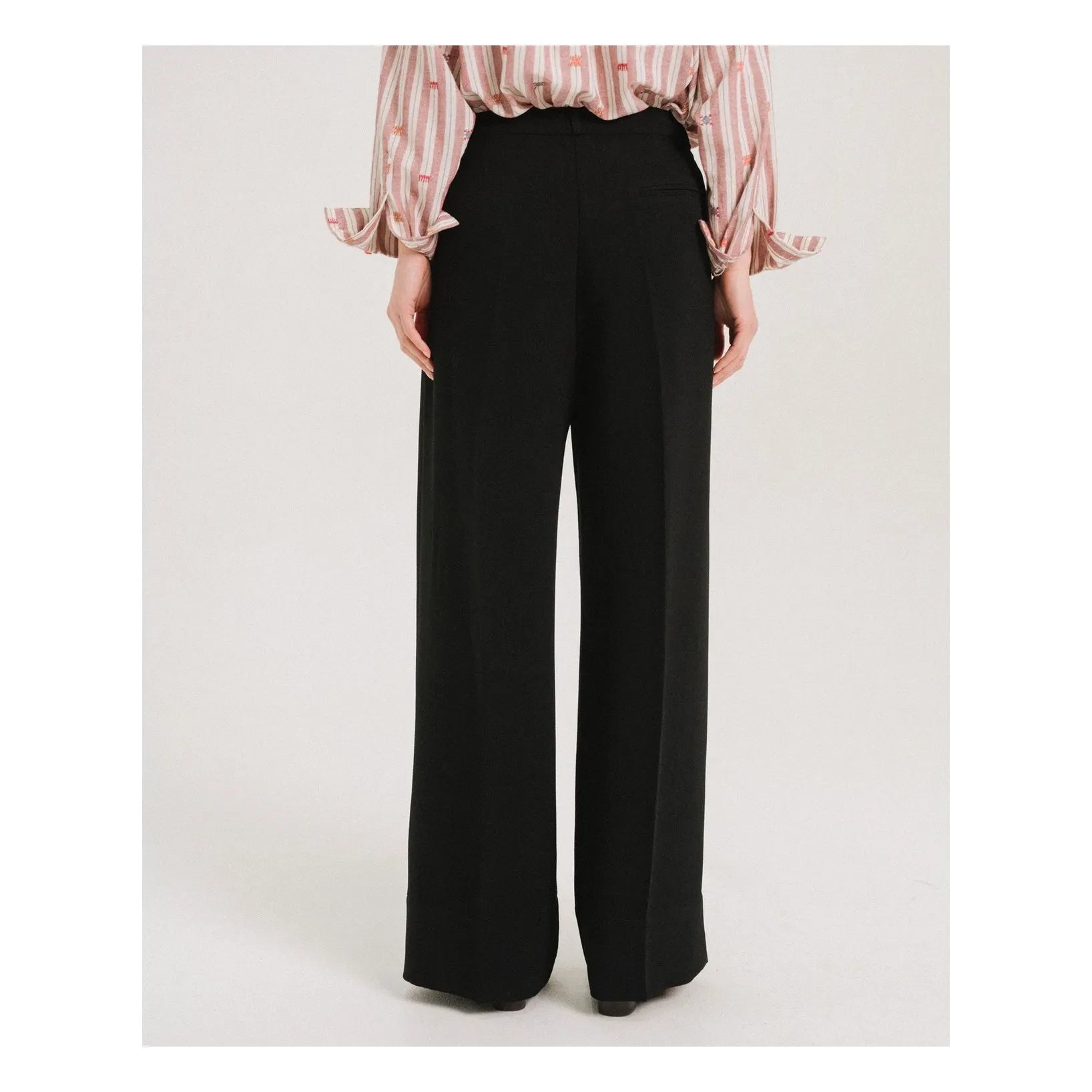 Tinsels - Uptown Bol Paça Pantolon | Siyah