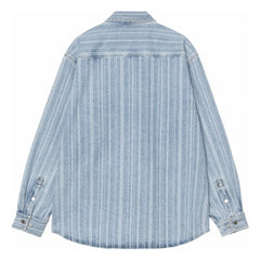 Carhartt WIP - Rylan Hampton Çizgili Overshirt | Açık renk kot