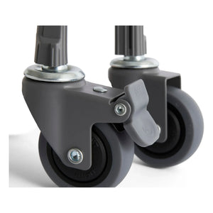 Hay - Crate Foldable Cart Wheels - Set of 4 | Gray