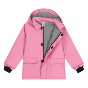 Petit Bateau - Iconic Recycled Fiber Raincoat | Powder Pink