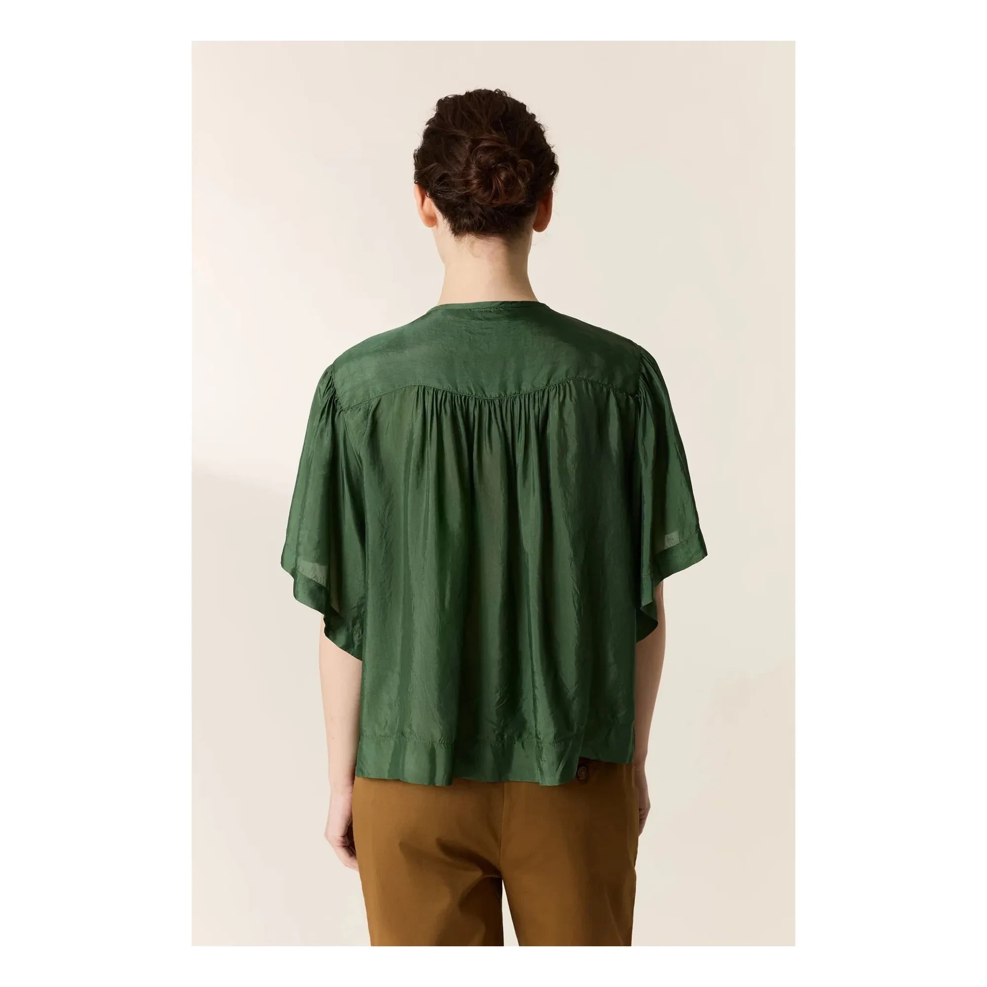 Leon & Harper - Cocto Knit Blouse | Green