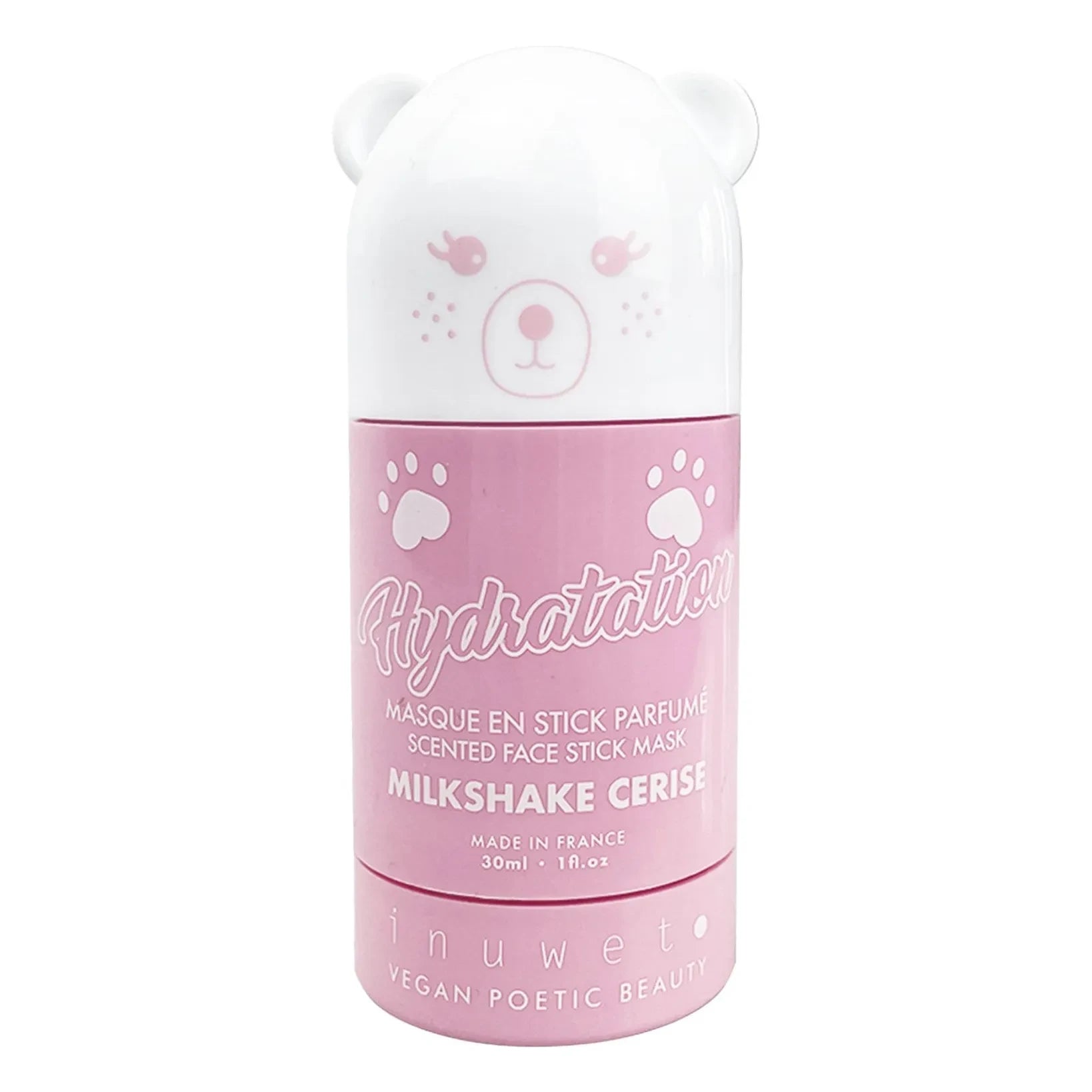 Inuwet - Milkshake Cerise Moisturizing Clay Stick Mask