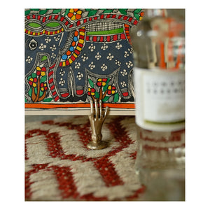 Doing Goods - Jana Handmade Matte Rice Card Holder | Gold