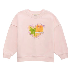 Maison Mangostan - Sweat Birds | Açık Pembe