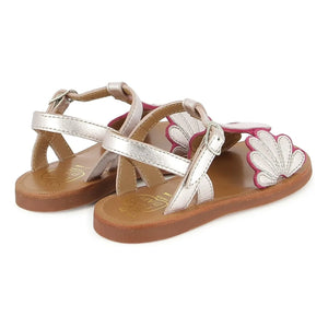 Pom d'Api - Plagette Bloom Sandalet | Pembe