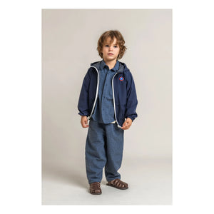 Flotte - Bastille Waterproof Windbreaker Recycled Fiber | Navy Blue