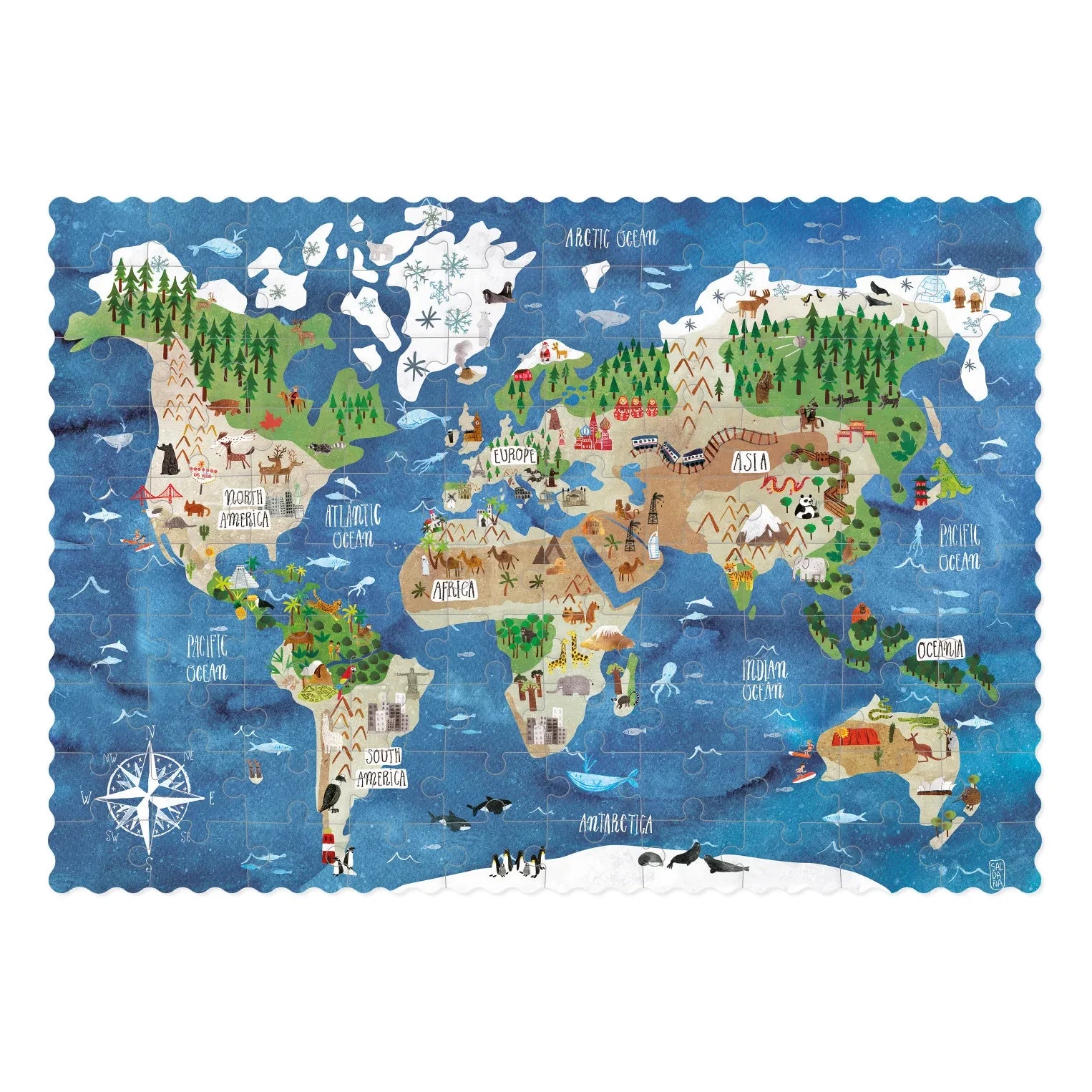Londji - Discover the World Puzzle Cube