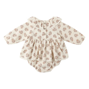 Quincy Mae - Organic Cotton Gingham Flared Tote Bag | Ecru