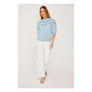 Rails - Adria embroidered sweater | Blue