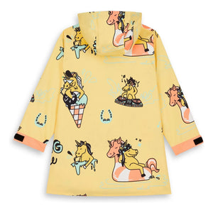 Hello Hossy - Unicorn Raincoat | Yellow
