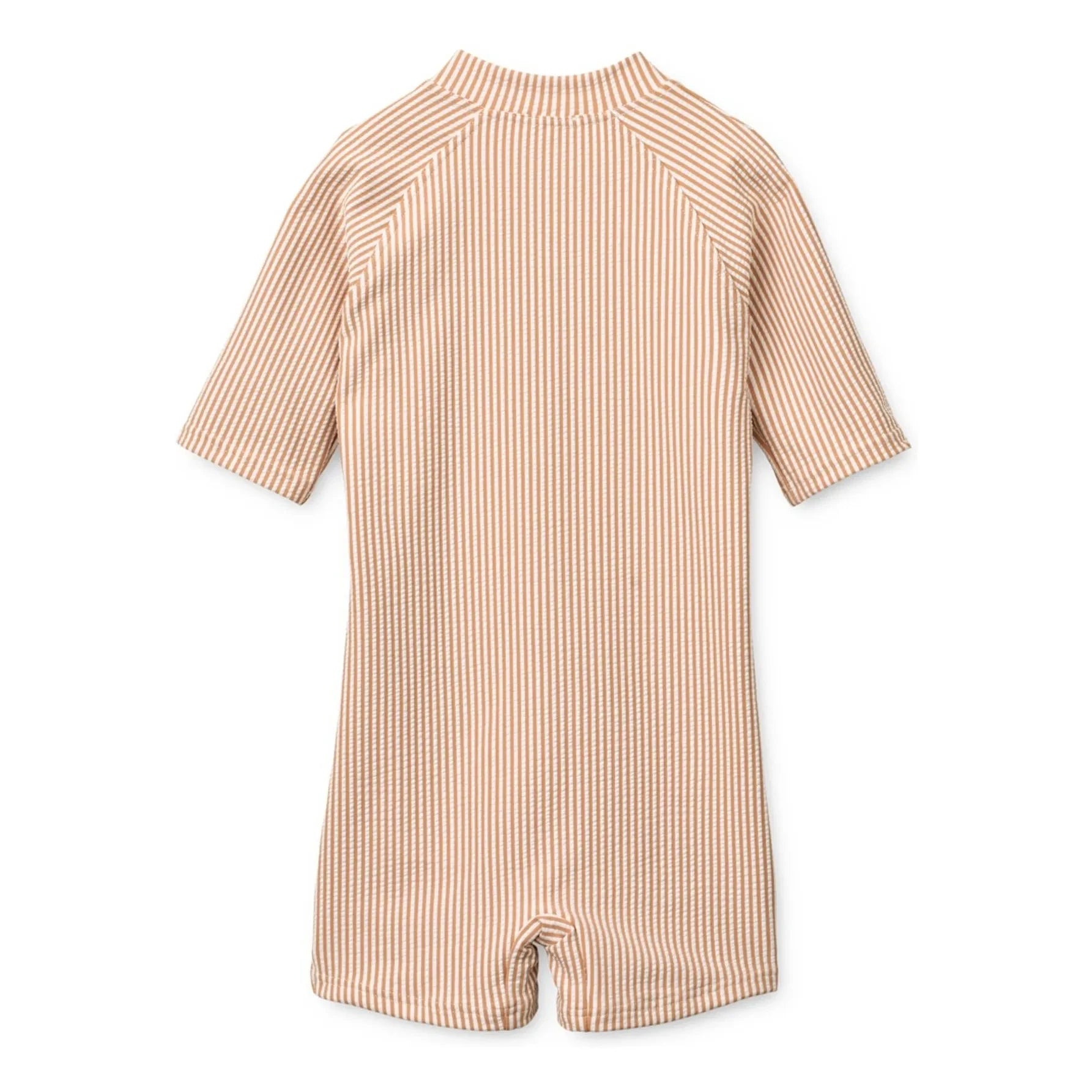 Liewood - Max Striped Seersucker UV Protection Swimsuit Jumpsuit Recycled Fiber | Pink