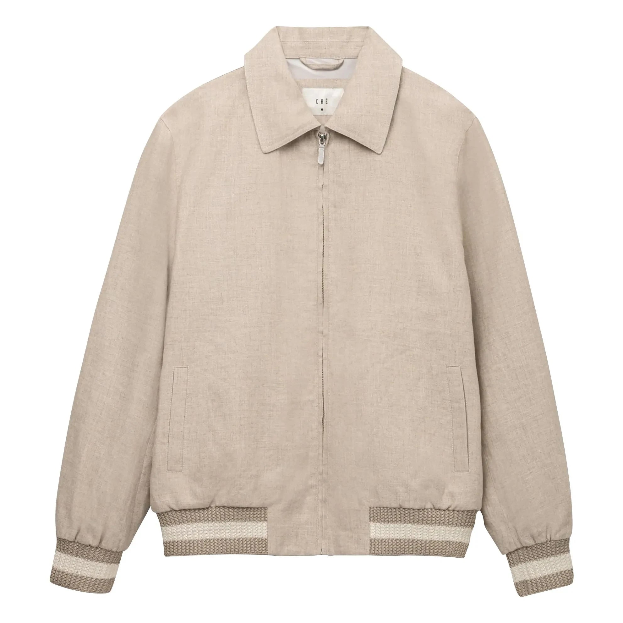 Ché Studios - Benito Linen Jacket | Beige