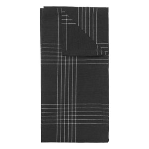 Broste Copenhagen - Rud Kitchen Towels - Set of 2 | Black