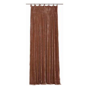 Le Monde Sauvage - Istanbul Blush Silk Velvet Curtain
