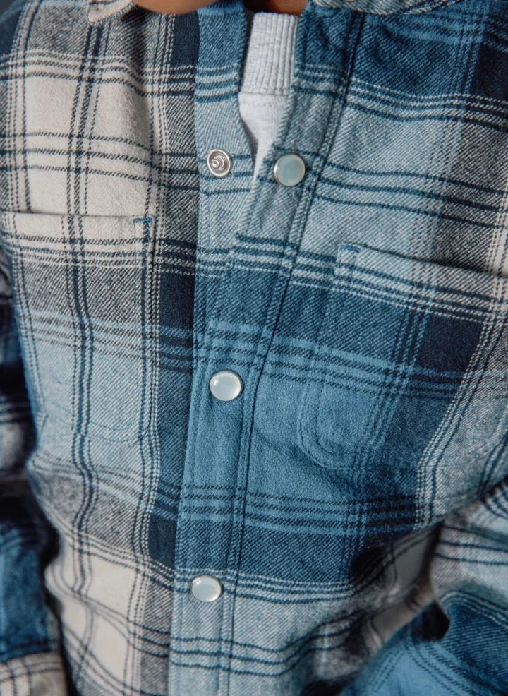 Bonton - Peace Carreaux overshirt | Mavi