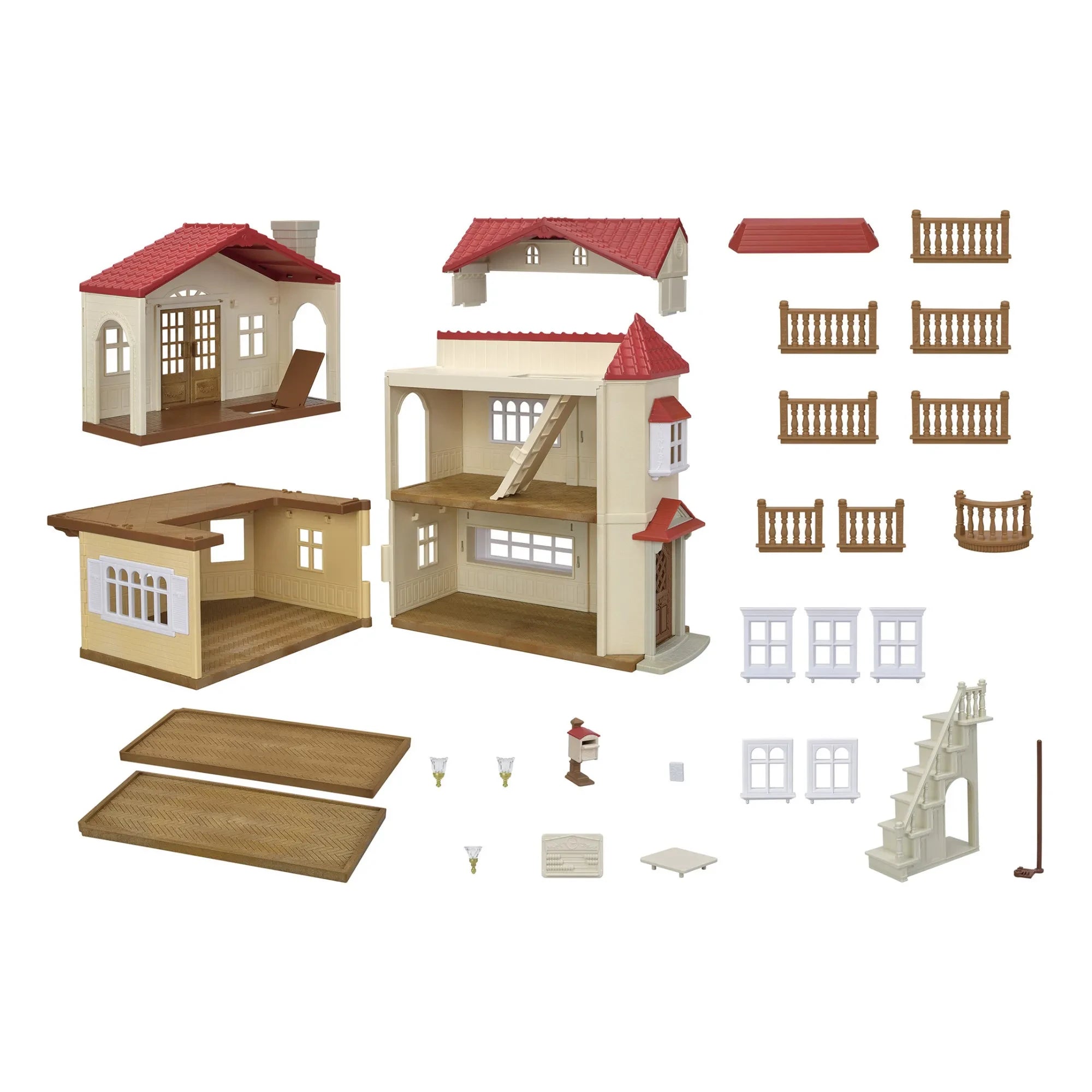 Sylvanian Families - Large, Bright House and Secret Room