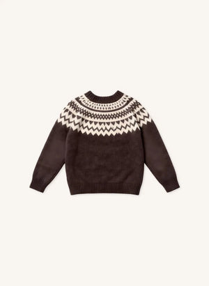 Fliink - Janie Sweater | Brown