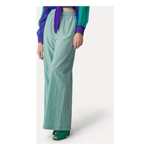 Forte Forte - Palazzo Taffeta Pantolon | Aqua