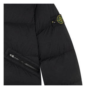 Stone Island - Logo Hooded Jacket | Black
