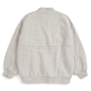 Bobo Choses - Bobo Choses Fermuarlı Sweatshirt Organik Pamuk | Heather Gri