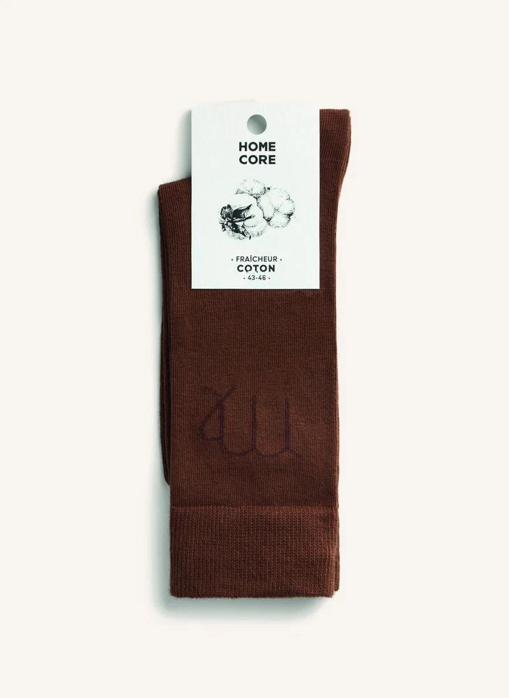 Homecore - Zodiac Virgo Socks | Light Brown