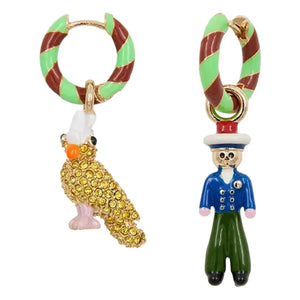 Essentiel Antwerp - Jhlally Earrings | Green
