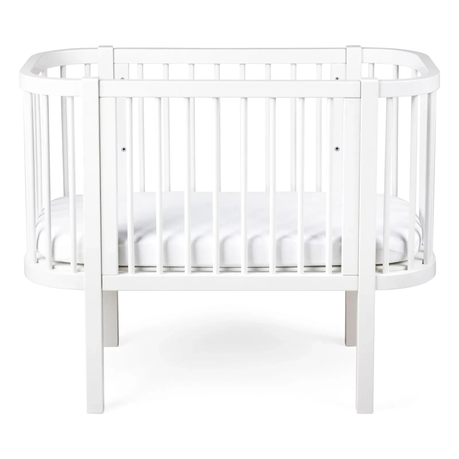 Sebra - Wooden Co-sleeper Crib | White