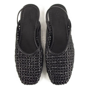 Sessùn - Vana Leather Sandals | Black