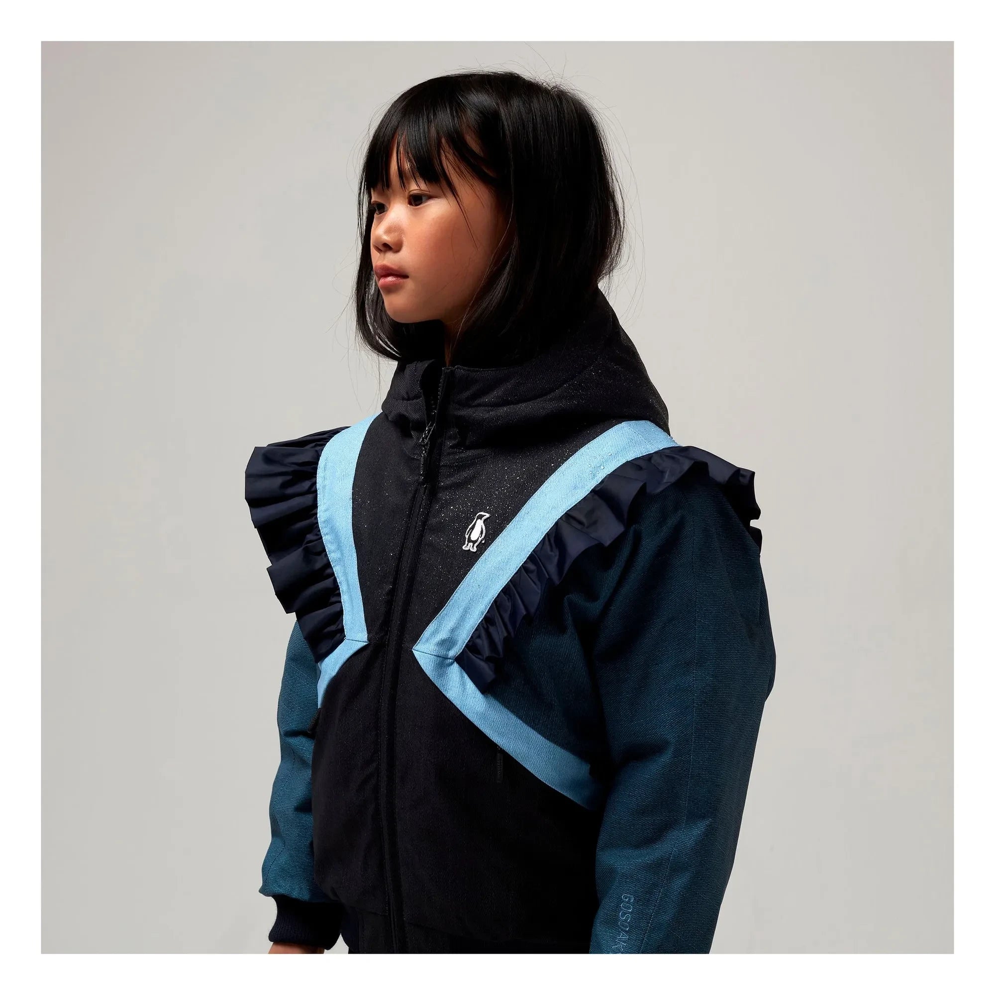 Gosoaky - Smiling Dove Waterproof Jacket | Blue
