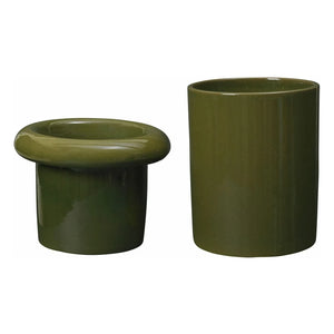 Ferm Living - Rollo planter | Dark Green