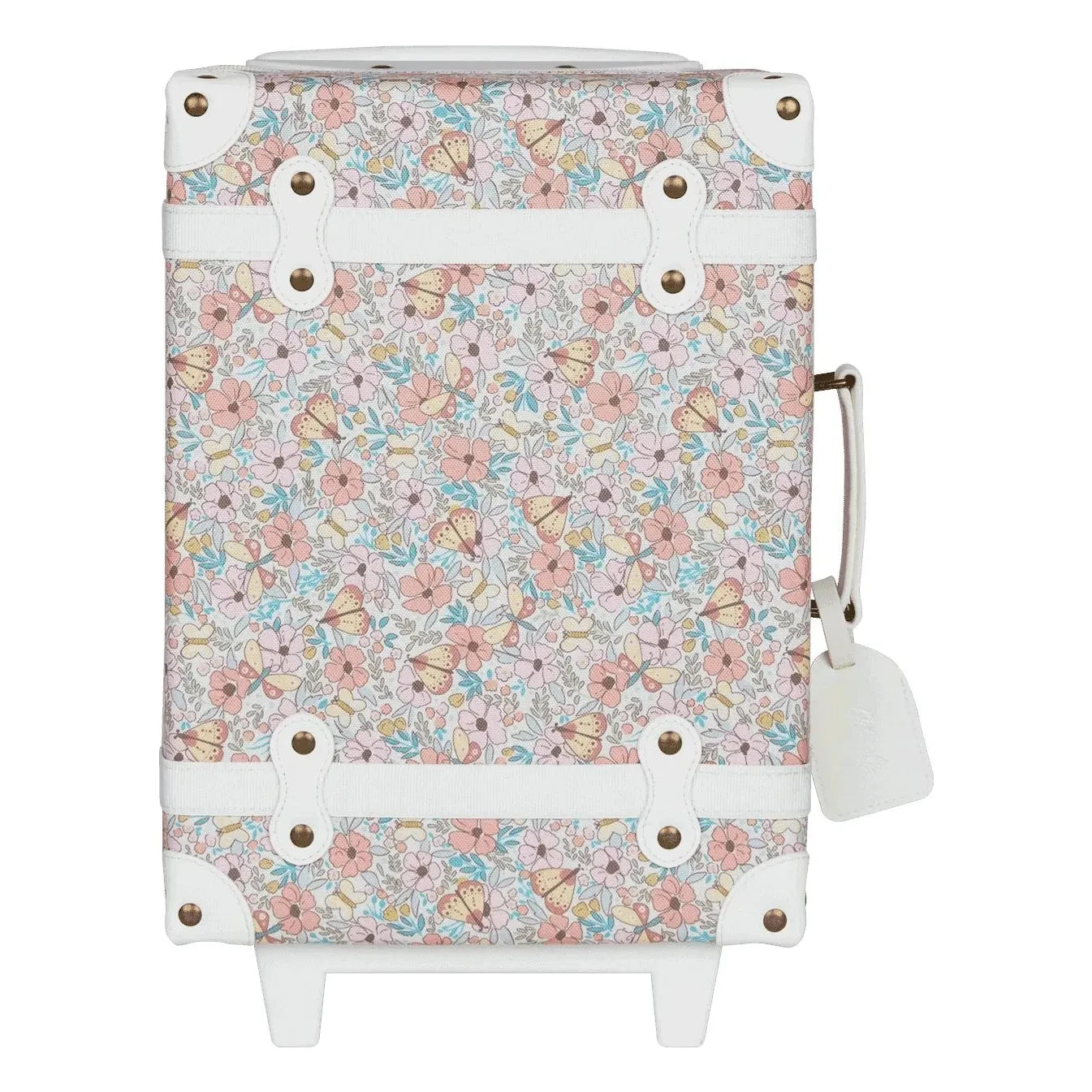 Olli Ella - See-ya Butterfly Suitcase | Ecru